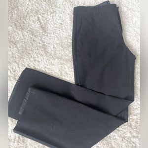 Black Banana Republic Logan Lined Suiting Trousers